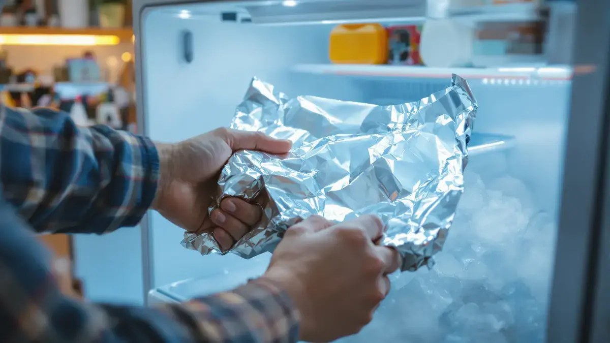 Zeer weinig Nederlanders kennen de methode met aluminiumfolie om snel ijs uit de vriezer te verwijderen